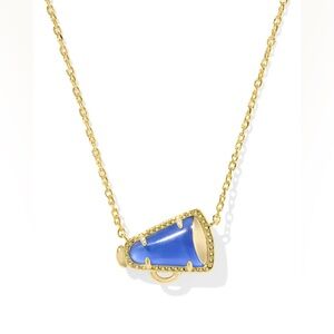 📣 Kendra Scott Cheer Gold Short Pendant Neclace 📣